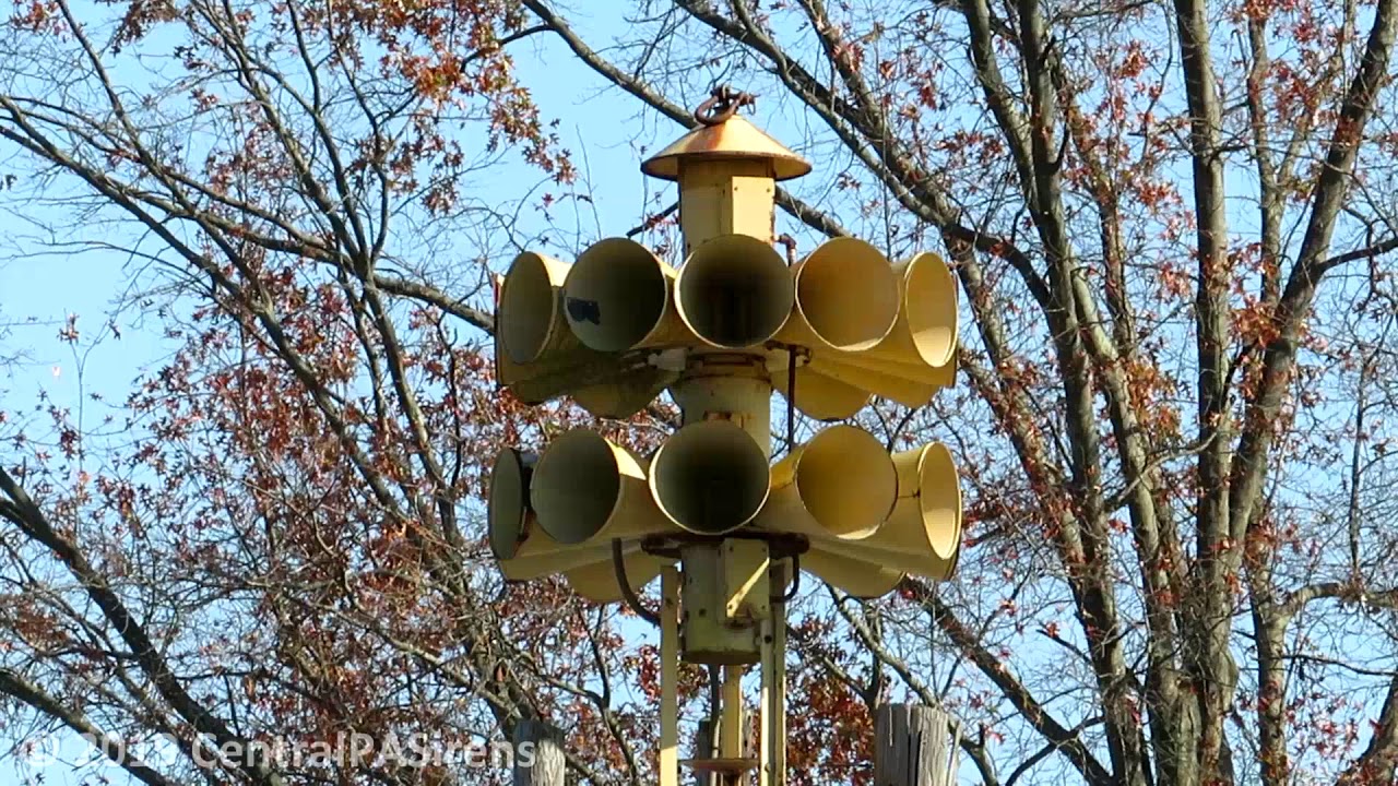 Irishtown, PA FS 3T22A Siren Test- Attack- 11/2/19