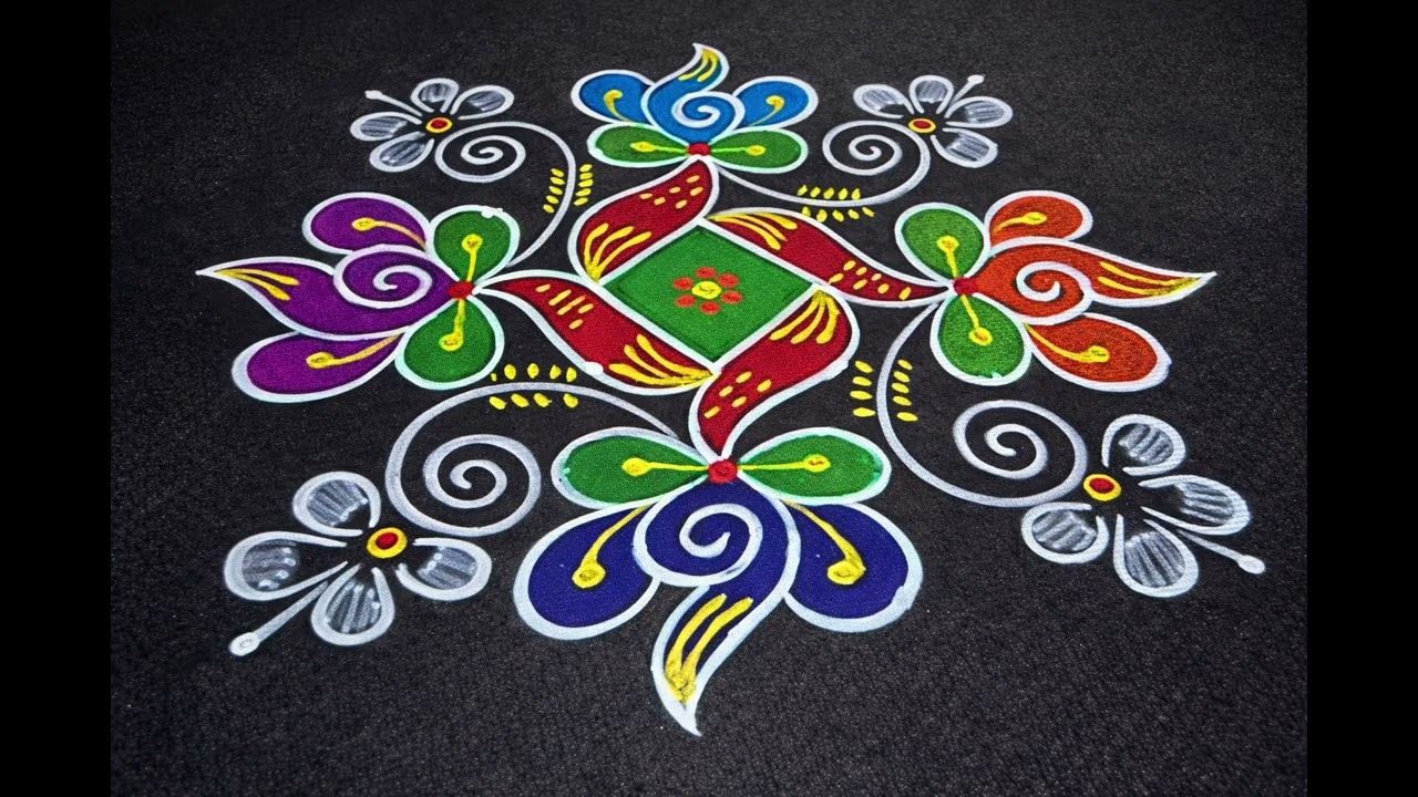 Beautiful & Traditional Kolam Designs