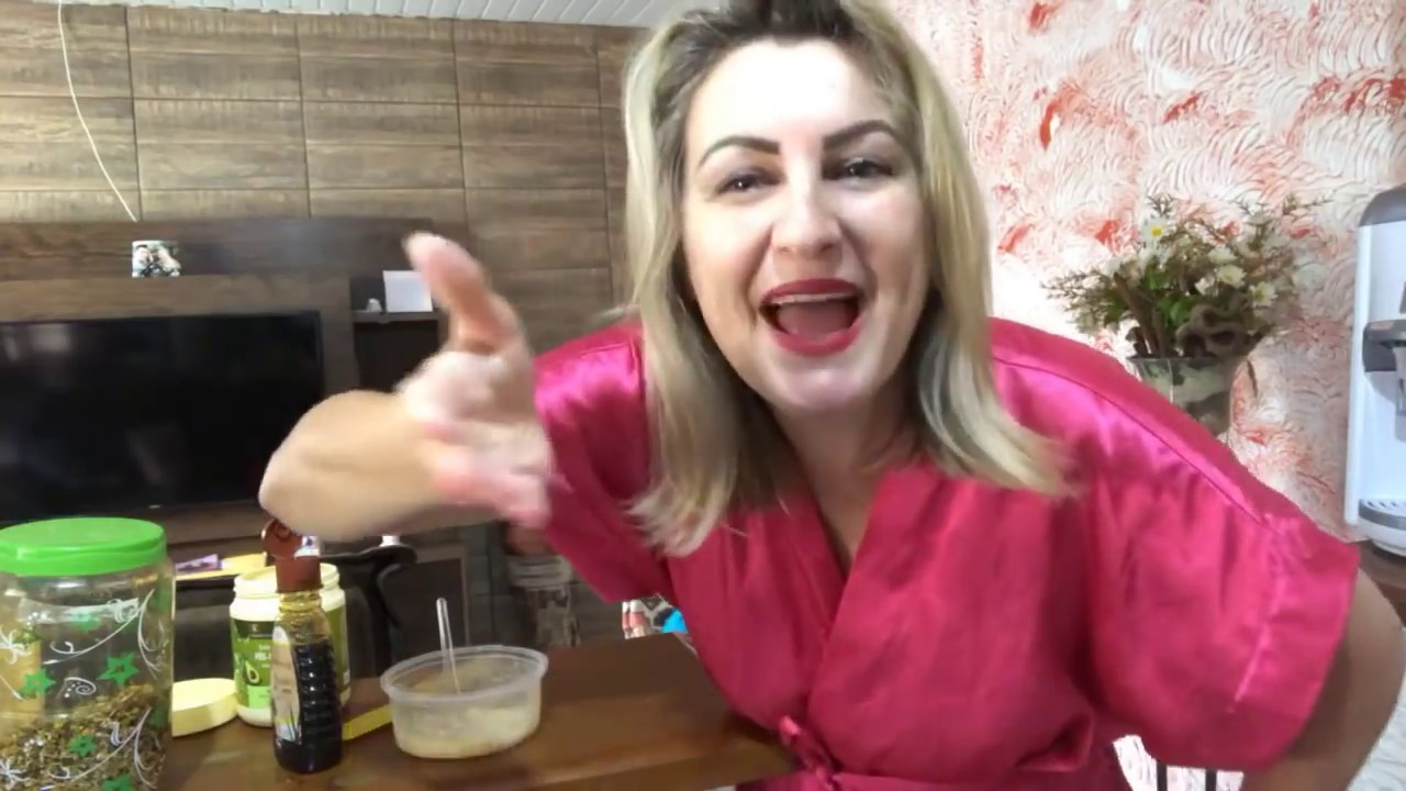 BANHO DE BRILHO PARA CABELO LOIRO RECEITA CASEIRA