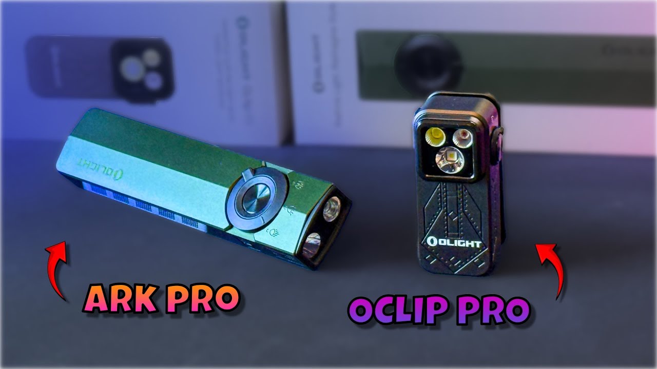 Новые потрясающие Olight — Oclip Pro и Ark Pro