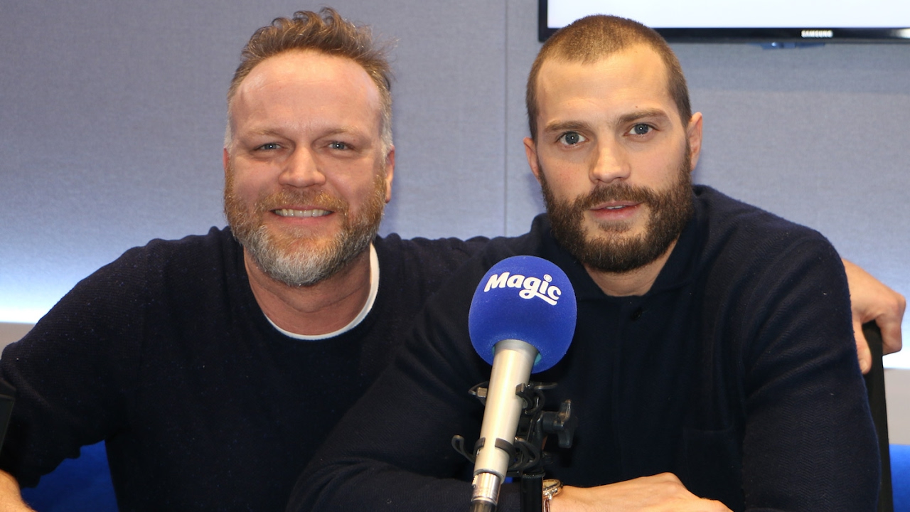 Jamie Dornan's beard does a lot for him! | Magic Radio