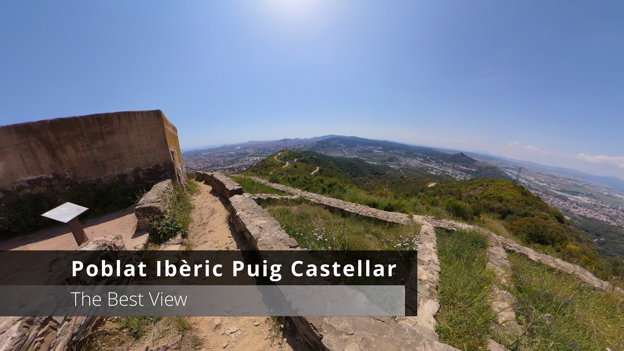 The Best View of Barcelona? | Hiking to Puig Castellar (Iberian Settlement)