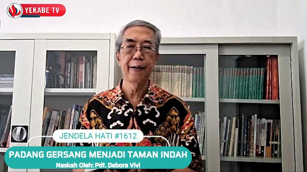 JENDELA HATI 1612 - PADANG GERSANG MENJADI TAMAN INDAH