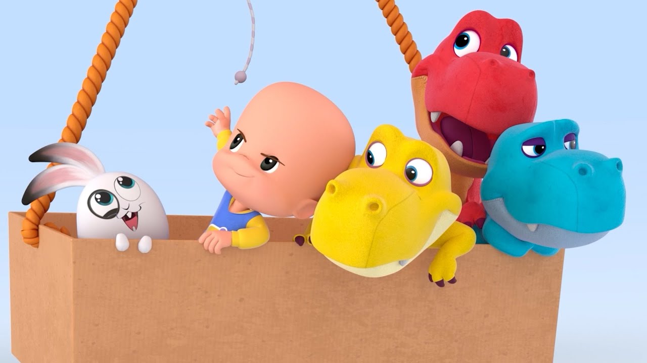 Cuquin Discover 👶🏻 Colourful T-Rex, Animals & Bugs! 🦖🐶