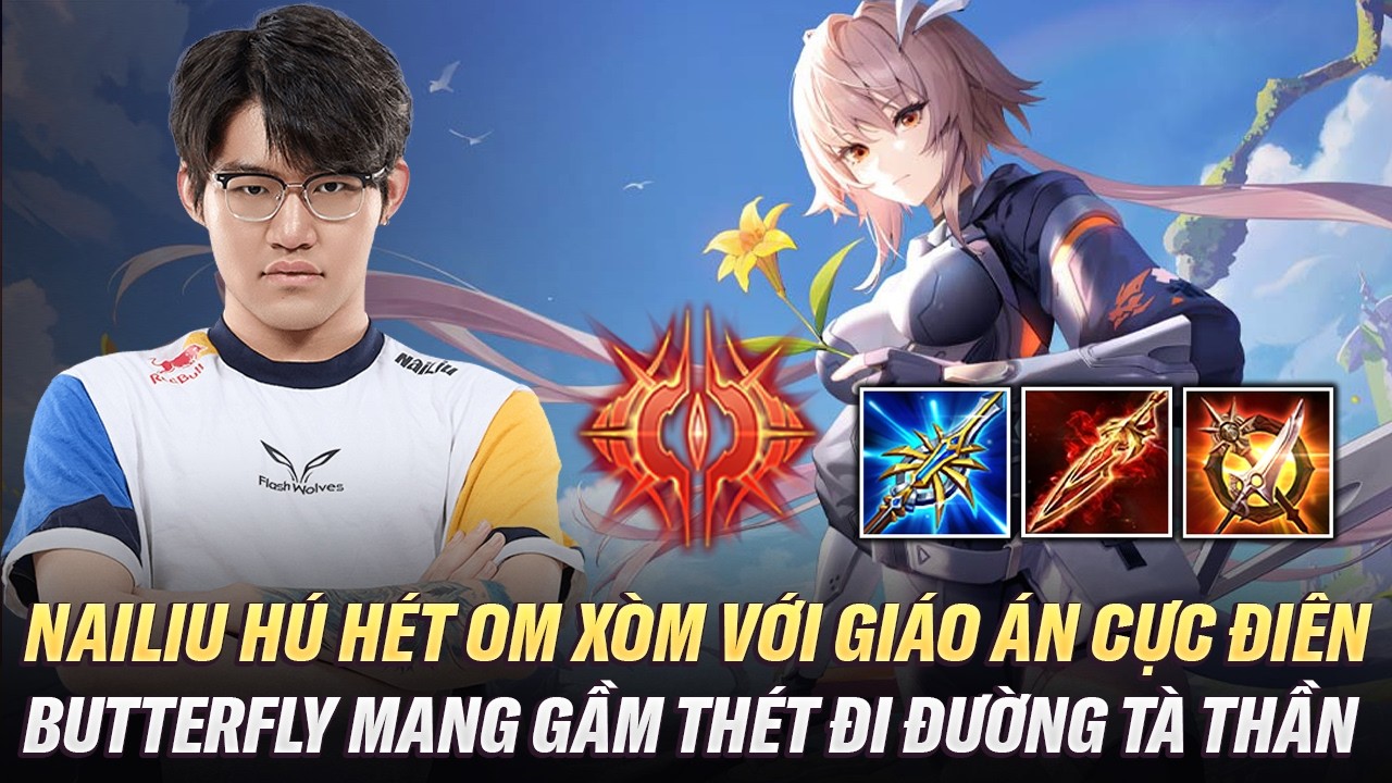 Nailiu Hú Hét Om Xòm Với Giáo Án Cực Điên Butterfly Cầm Gầm Thét Đi Đường Tà Thần Trên Đấu Đỉnh Cao