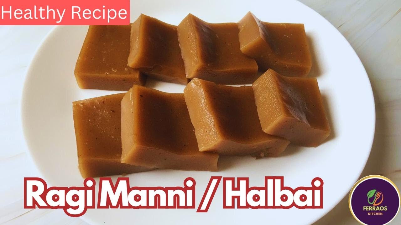 Ragi Manni / Halbai Recipe | Authentic Mangalorean Manni Recipe | Healthy Pudding | Healthy Sweet