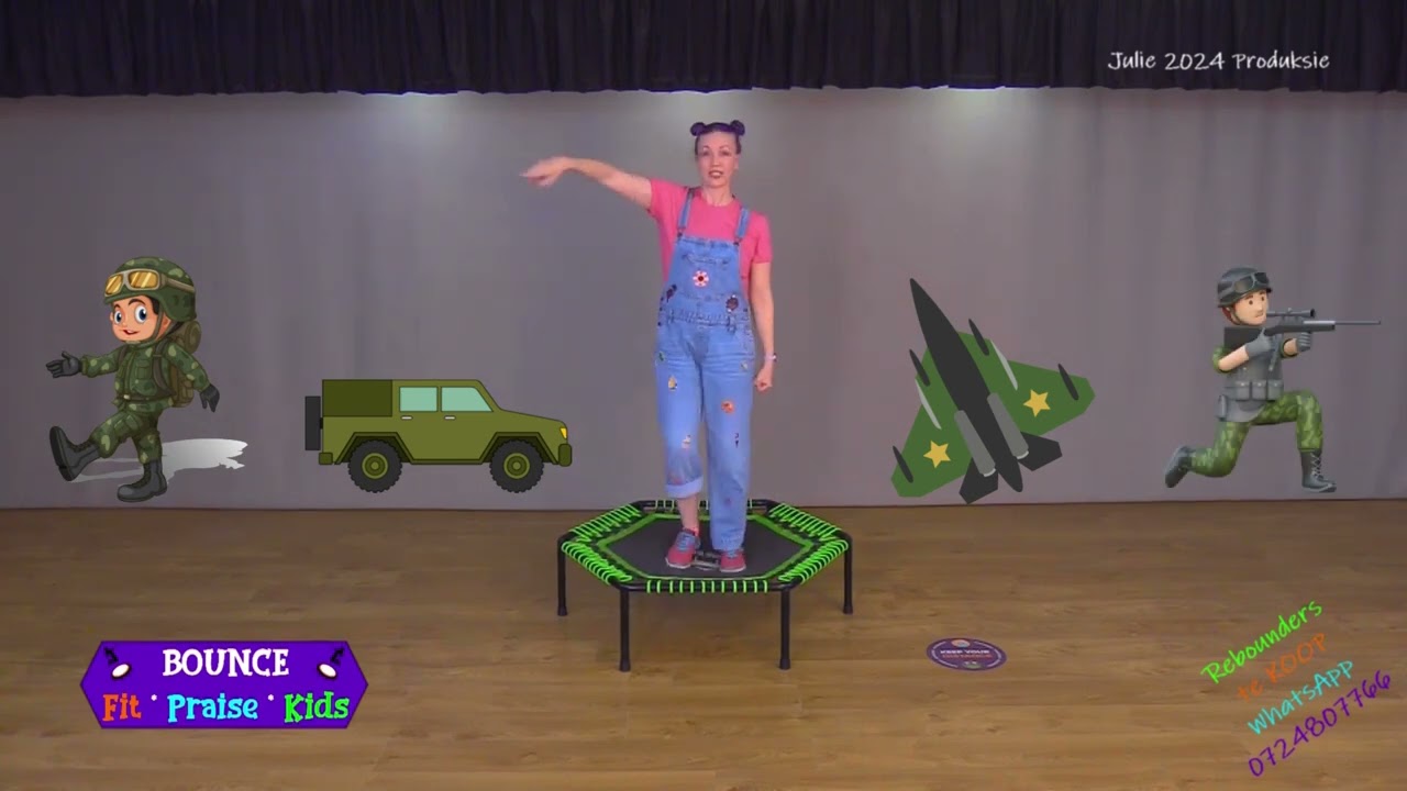 BOUNCE Fit*Praise*Kids: Stapsoldaatjie - Jan De Wet & die Loflaaities (Mime Fun)