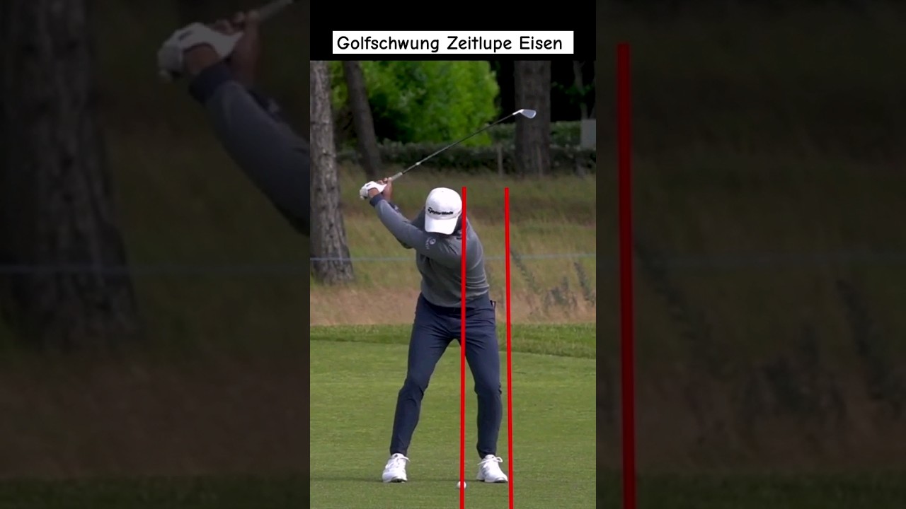 Golfschwung Zeitlupe Eisen