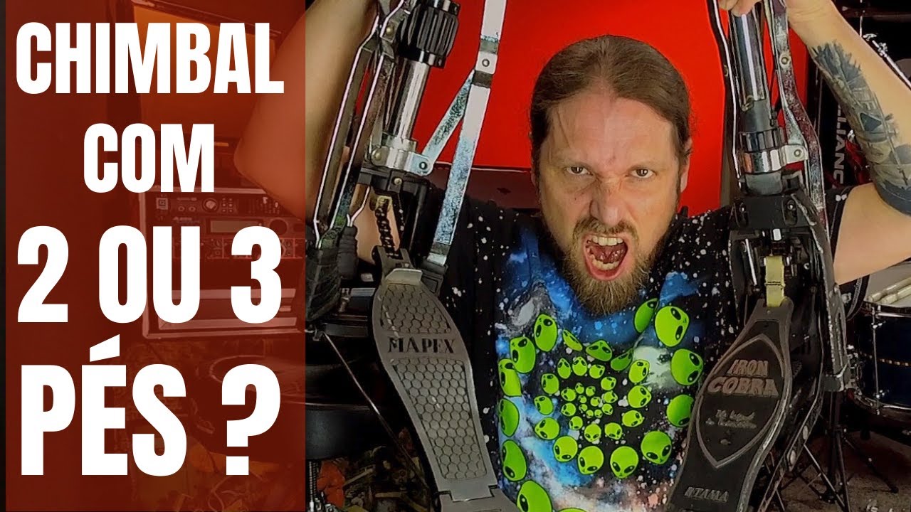 Como posicionar sua máquina de chimbal com o Pedal Duplo! (Dúvida do Inscrito)