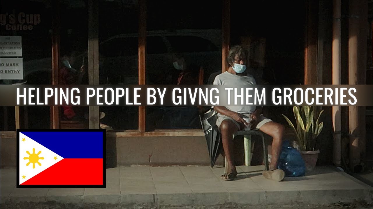 GIVING Groceries to Less Fortunate People in the PHILIPPINES🇵🇭  |Making People Smile Ep. 1|