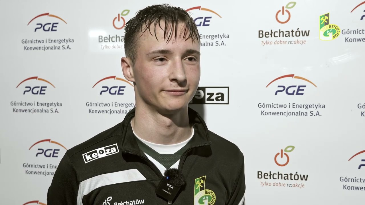 Kacper Czapla i Bogdan J&oacute;źwiak po meczu ze Zjednoczonymi Stryk&oacute;w