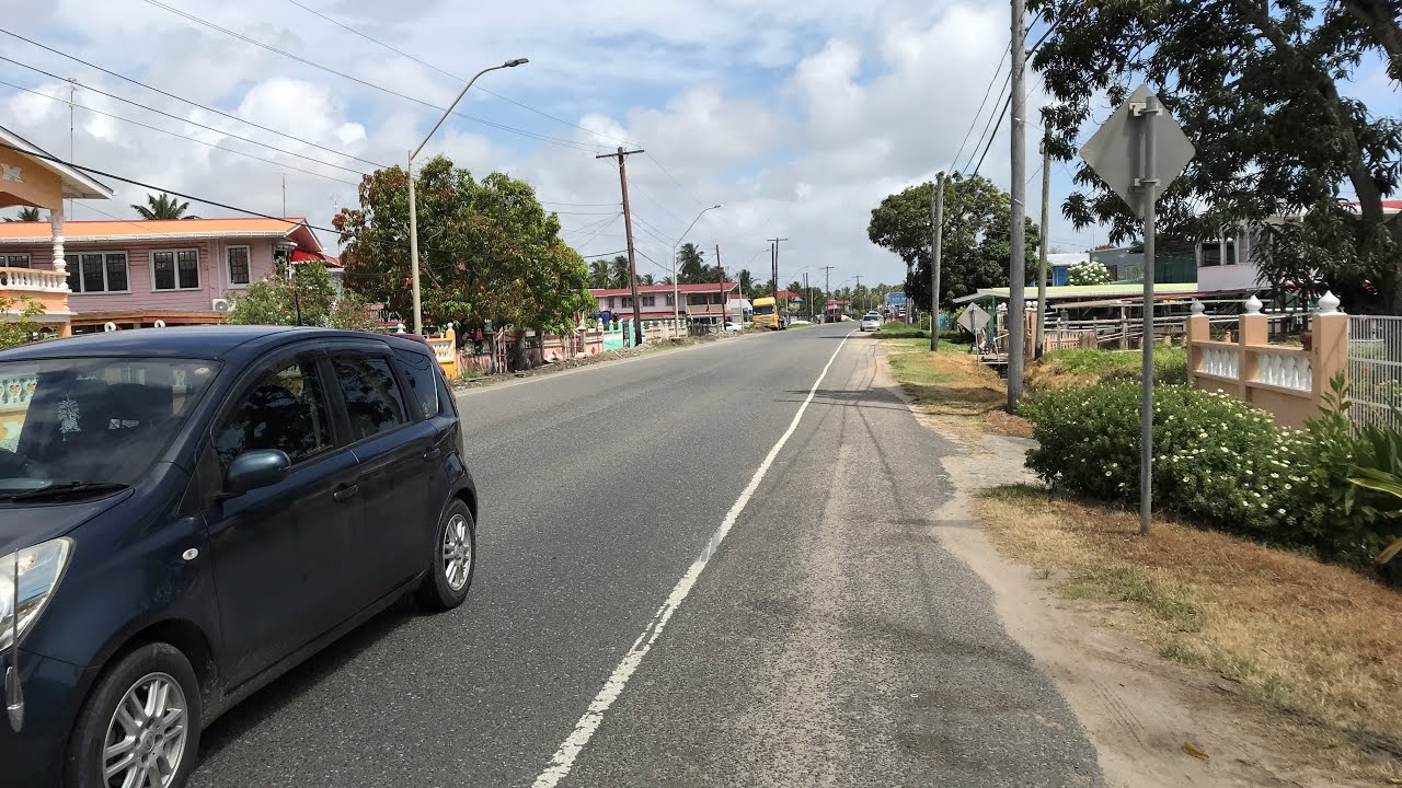 Mahaicony Villages via Berbice Highway to Mahaica Market