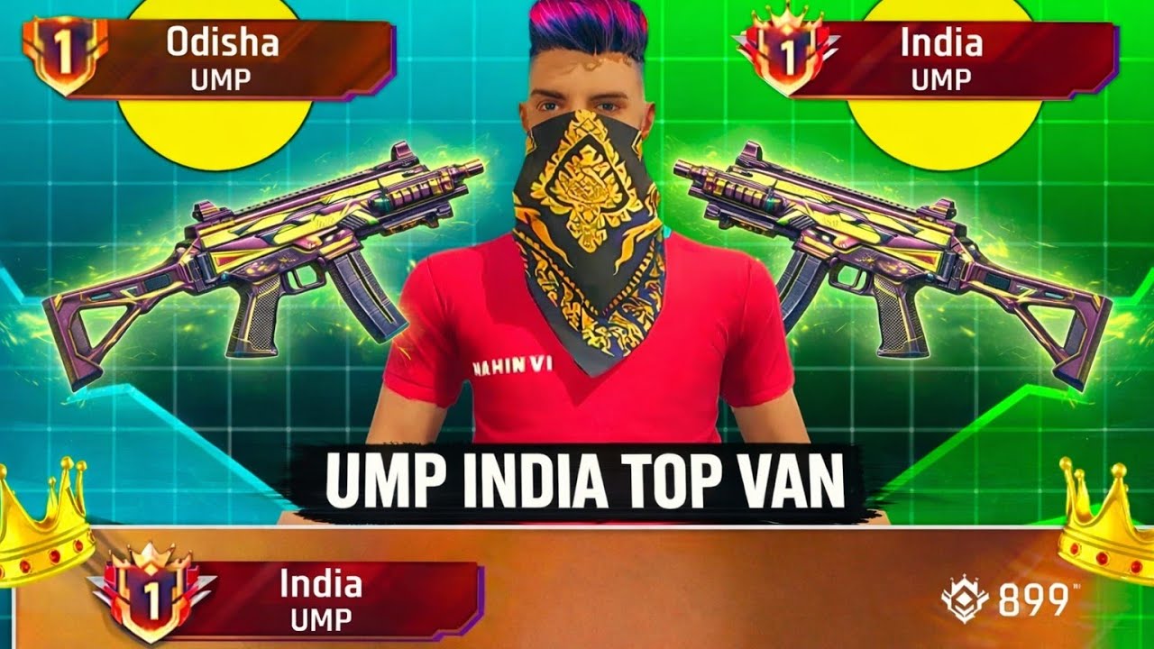 Pushing For Top 1 India 🇮🇳 Title In Gun |( UMP ) | Solo Weapon Glory PushEp-1