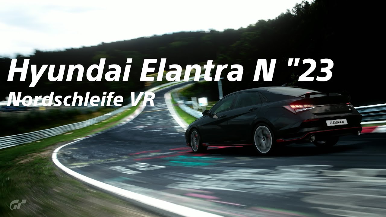 one Leg Driver 🦿 | Hyundai Elantra N "23 | Nordschleife | VR