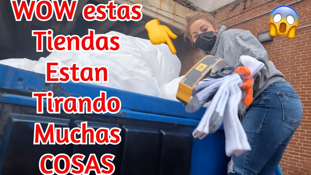 Estas Tiendas Estan Tirando Muchas COSAS A La BASURA En Estados Unidos😱😳🇺🇸