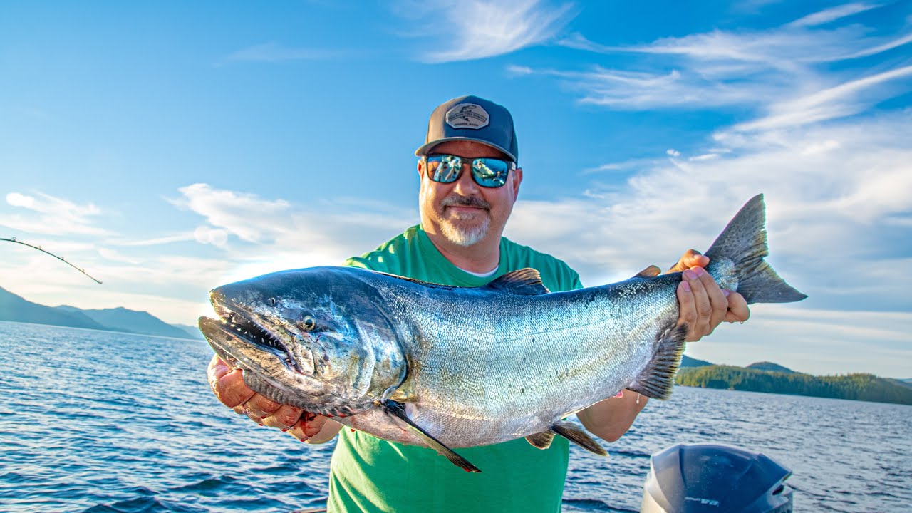 First King Salmon of the year!! And comparing some old lures to new setups.