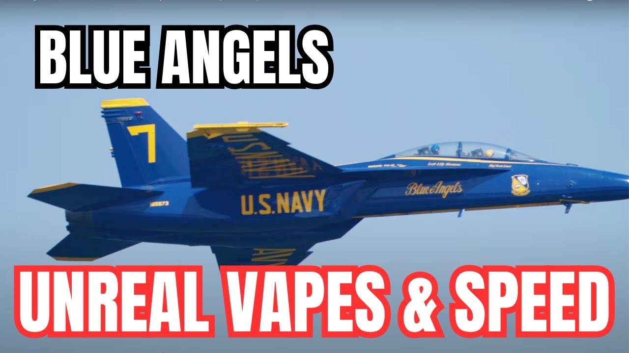 Blue Angels Blow Past Ocean City! Unreal Vapor & Speed | OC Air Show 2025 Weekend Teaser!