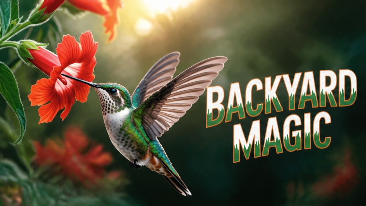 He Created a Hummingbird Paradise with This Nectar Recipe and Garden Plan
