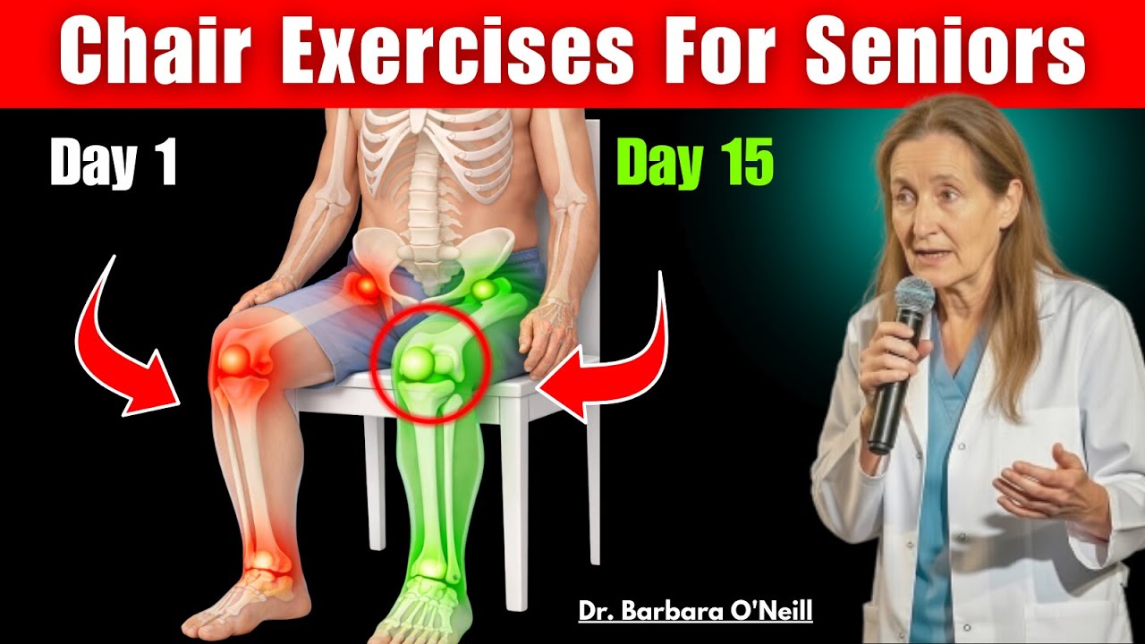 Chair Exercises for Seniors Over 60 to Improve Balance & Strength | Inspired Dr. Barbara