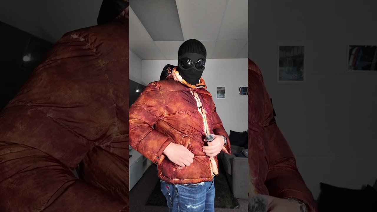 STONE ISLAND SUPREME PAINTBALL CAMOUFLAGE CRINKLE REPS NY DOWN TC JACKET 🏀 