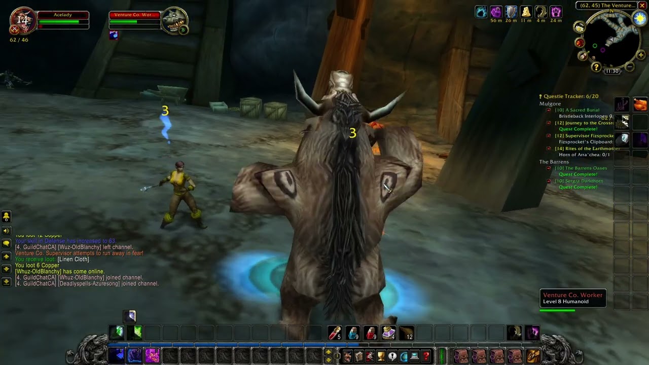 Tauren Druid Classic Era: