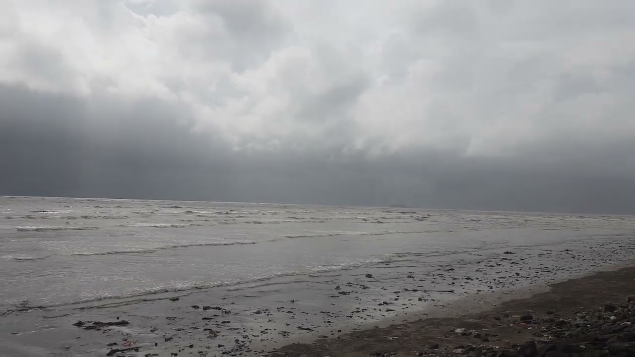 Monsoon on Arabian Sea - Alibaug
