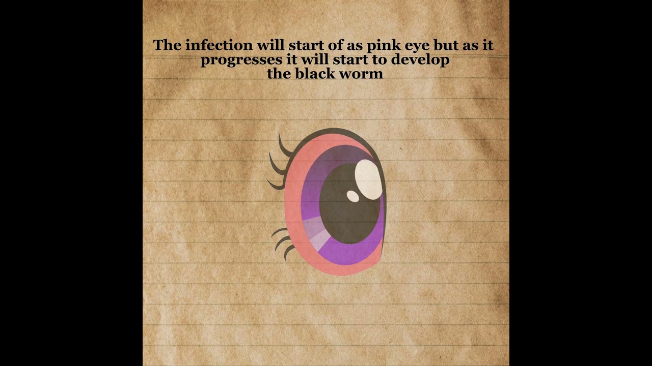 Introduction to a new mlp infection au called &ldquo;the black worm infection.&rdquo; #theblackworminfection#au