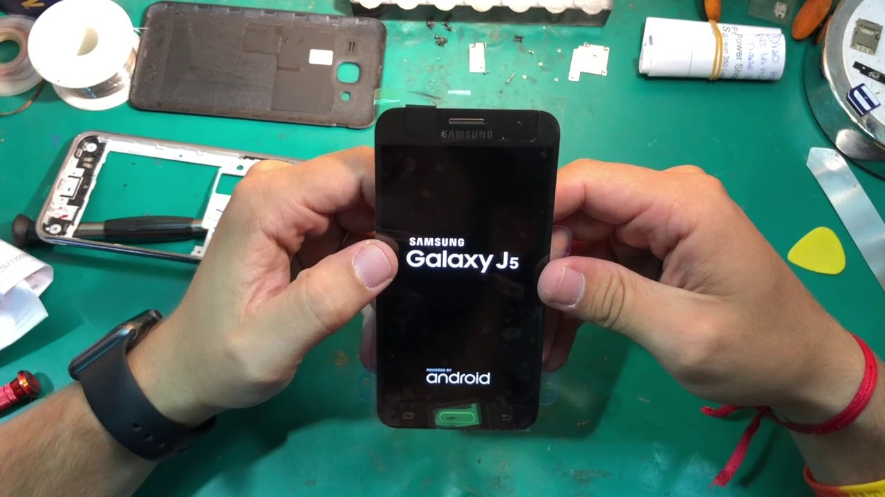 CAMBIO DE MÓDULO DE DISPLAY SAMSUNG J500 J5
