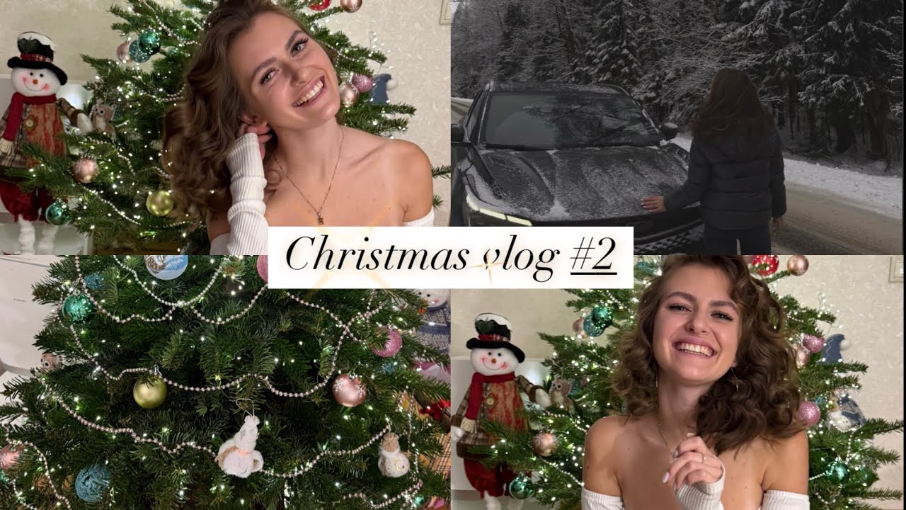 Christmas vlog #2 как отметили Новый год | загородное шале