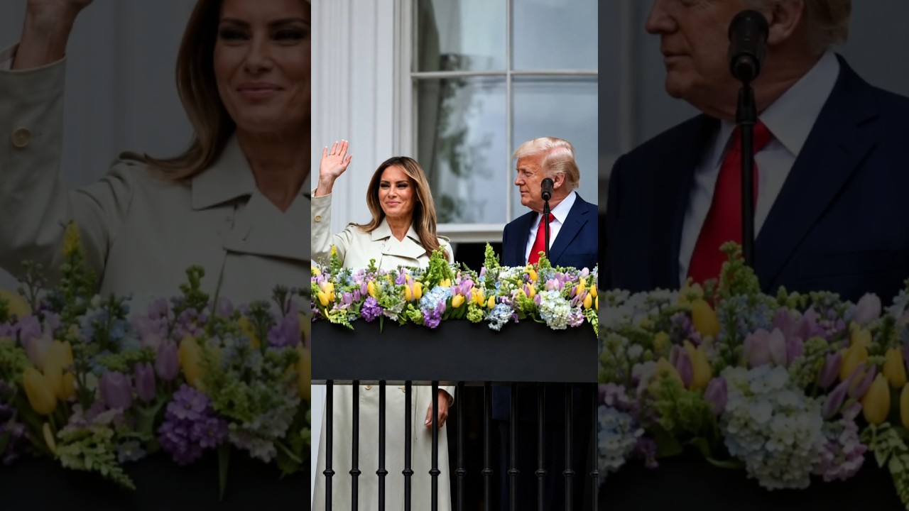 Melania Trump&rsquo;s Elegant  Moment With Donald Trump 🇺🇸✨ #shorts #trump #melaniatrump #trending