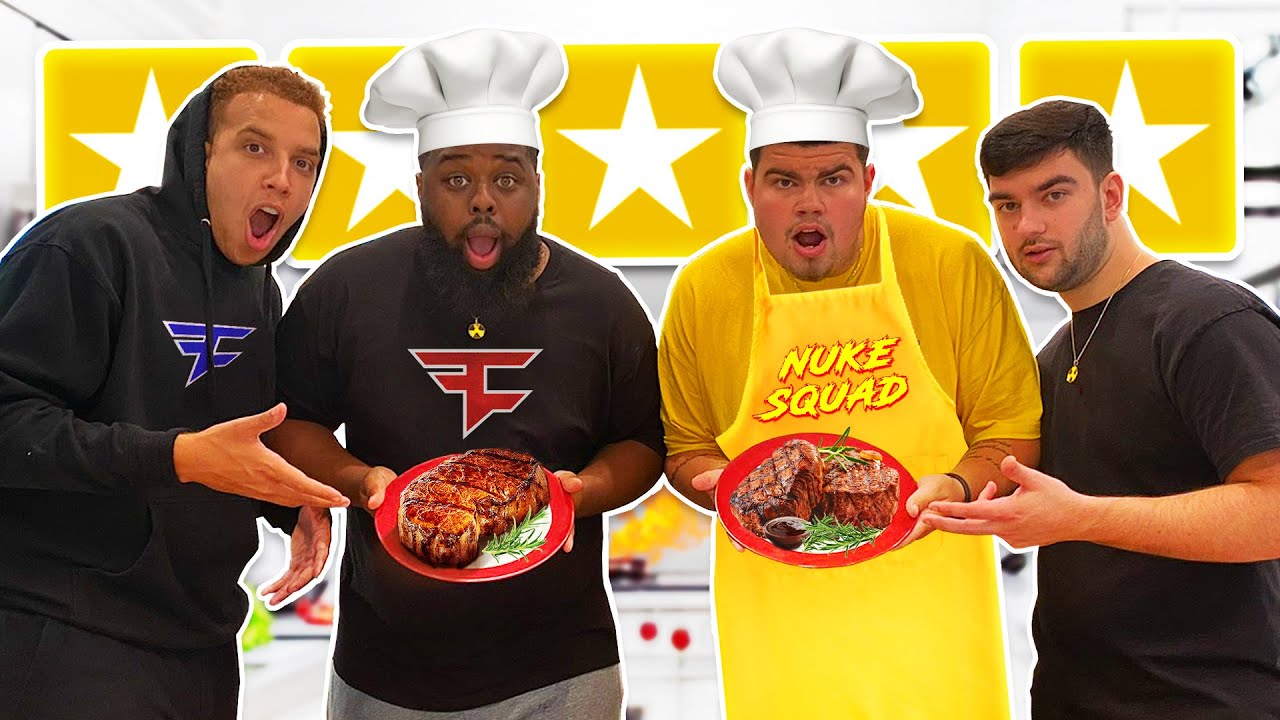 Who Can Cook The Perfect STEAK?! NUKE SQUAD COOK OFF CHALLENGE!