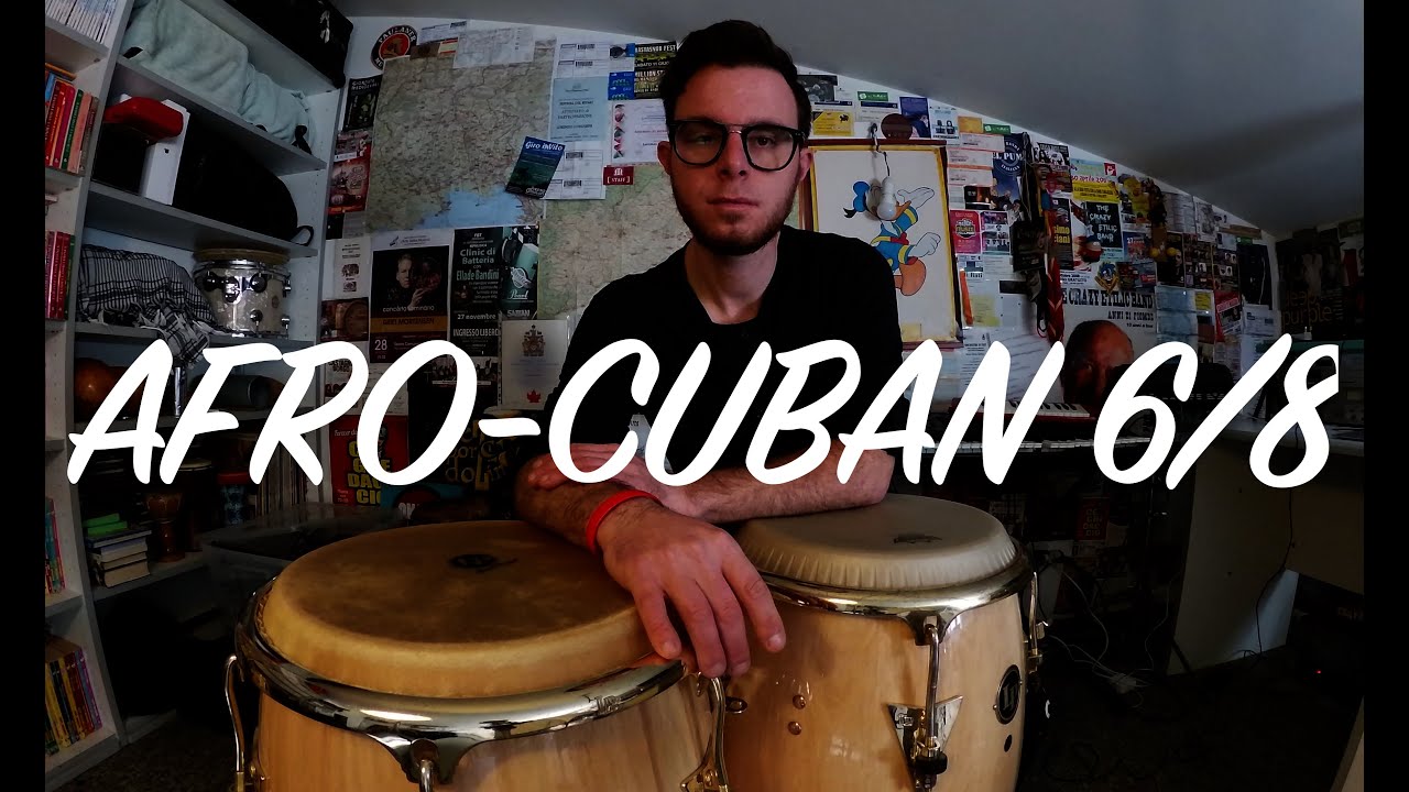 How to Play a Variations of Afro-Cuban 6/8 on Congas