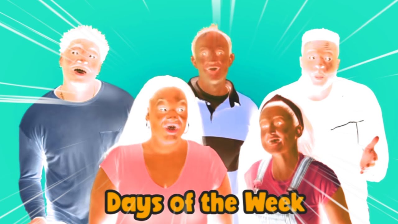 Days of the week songs effects # kids video effects # learning video effects # viral video effects