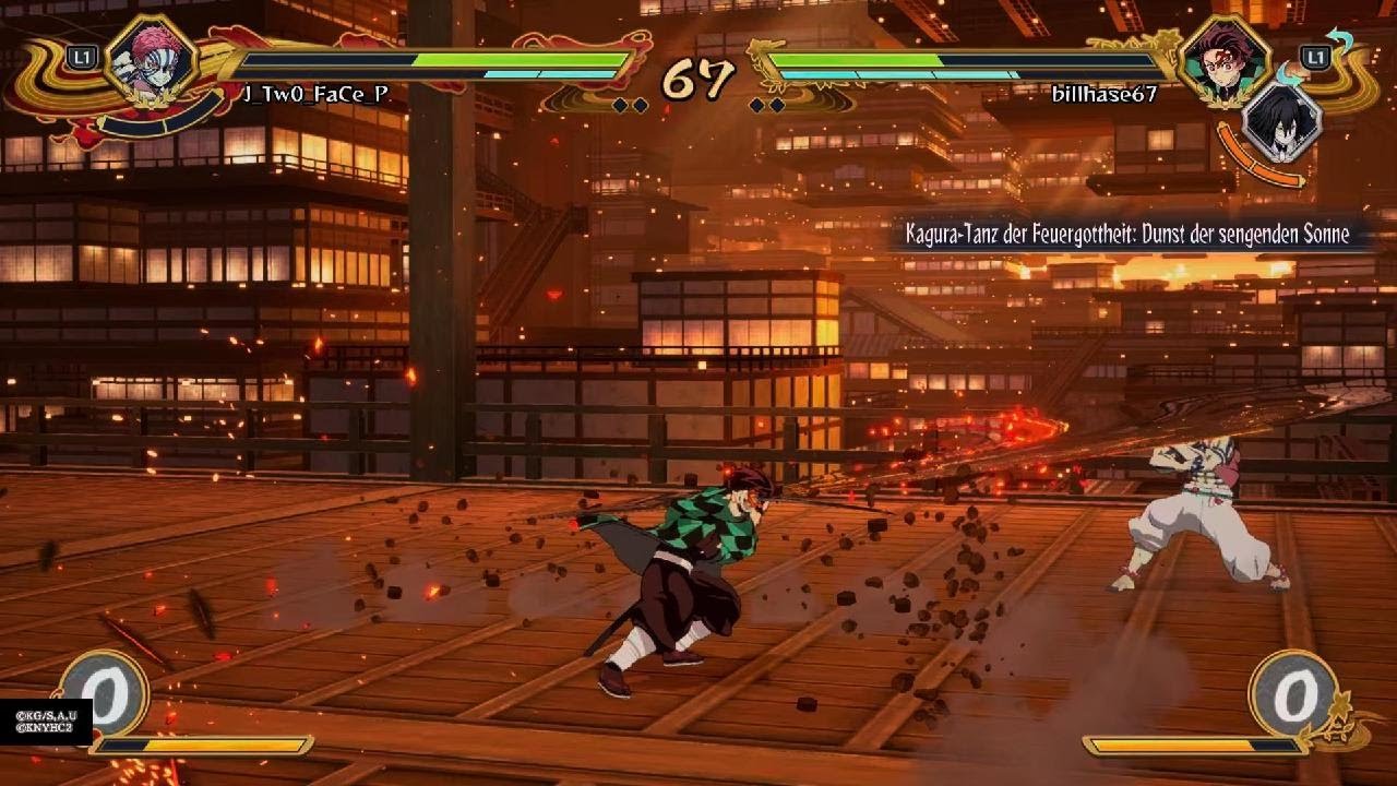 Demon Slayer -Kimetsu no Yaiba- The Hinokami Chronicles 2 infinity castle Tanjiro vs infinity akaza