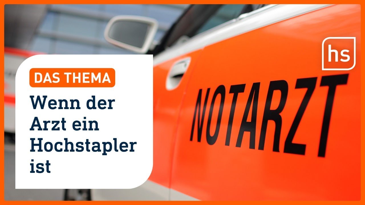 Er fuhr dutzende Einsätze: falscher Notarzt fliegt auf | hessenschau DAS THEMA
