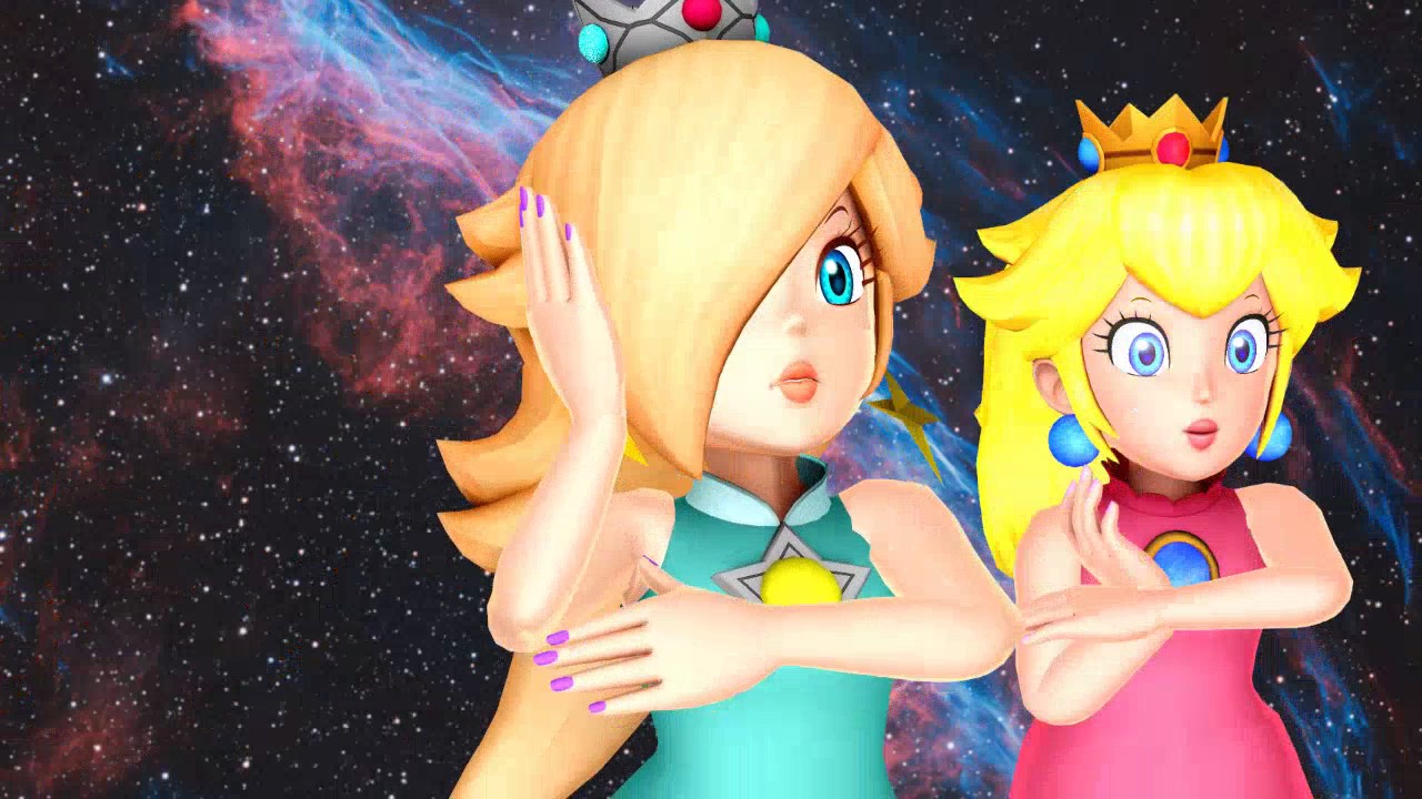 [MMD: Rosalina, Peach, Daisy] Breeze