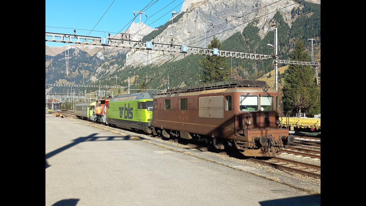A la recherche des dernières Re 425 au Lötschberg