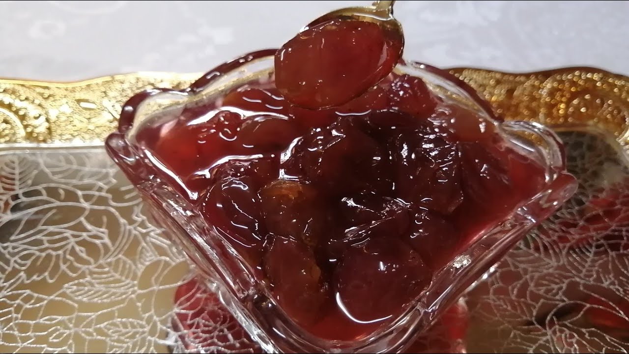 معجون العنب و تدبيرة نزع البذور منه 🍇