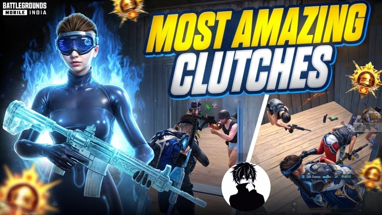 S7 Zia  Most Amazing Clutches | 1v4 Fastest Clutches in Pubg Mobile
