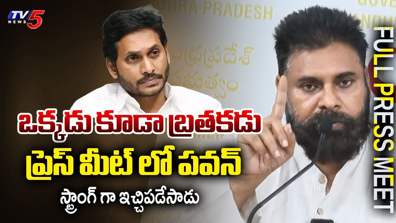 ఆడు పిచ్చోడు! | Dy CM Pawan Kalyan Firing Comments on YSRCP | TTD Laddu Adulteration Ghee Case | TV5