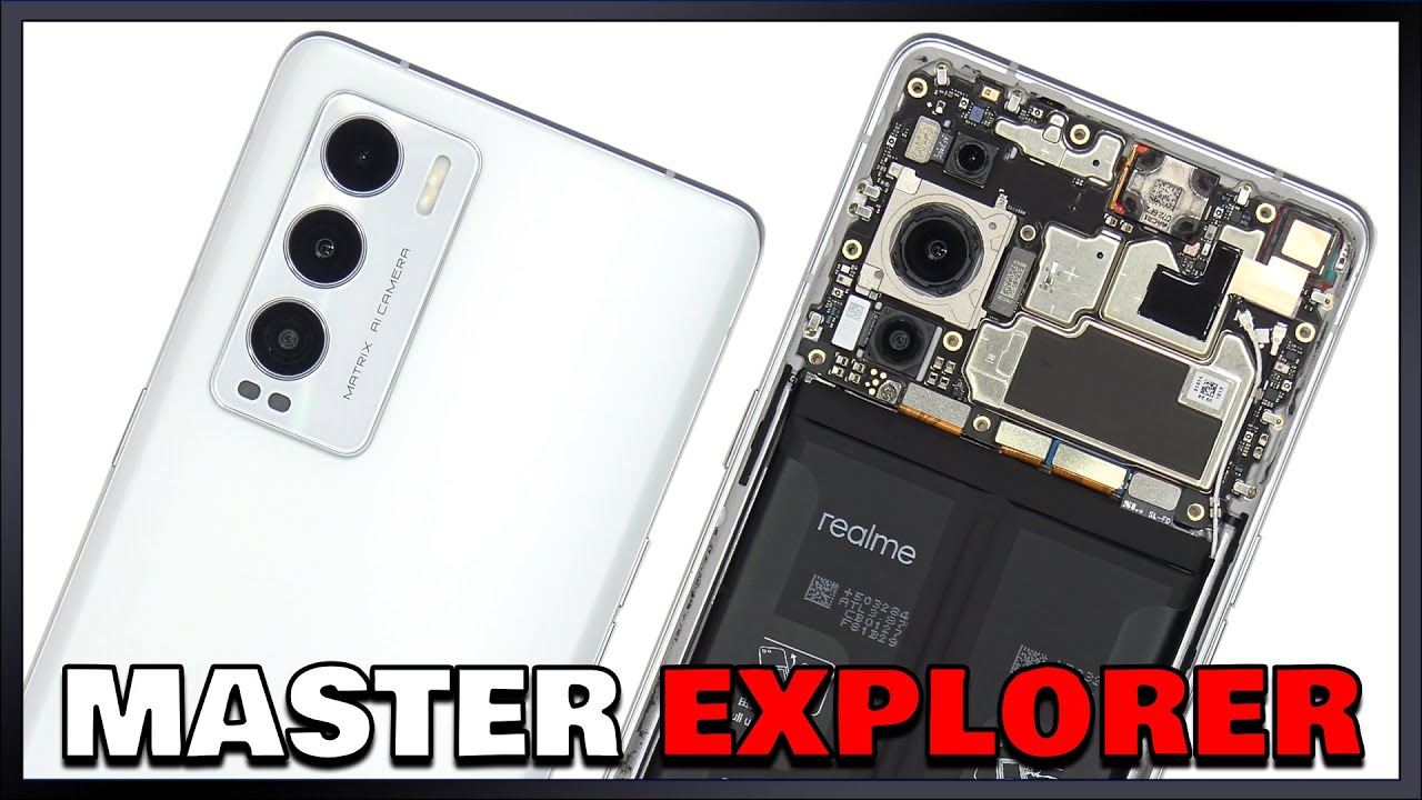 Realme GT Master Explorer Edition Disassembly Teardown Repair Video Review