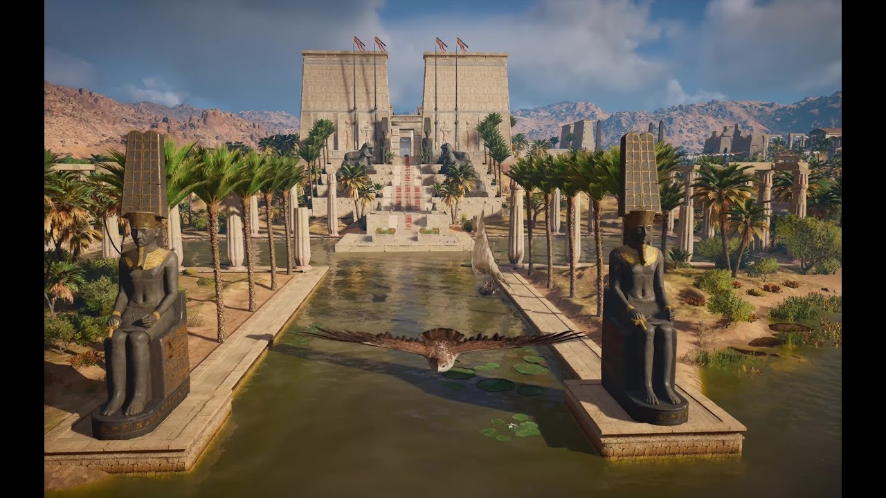 Egypt Temples in Thebes - Assassin's Creed Origins