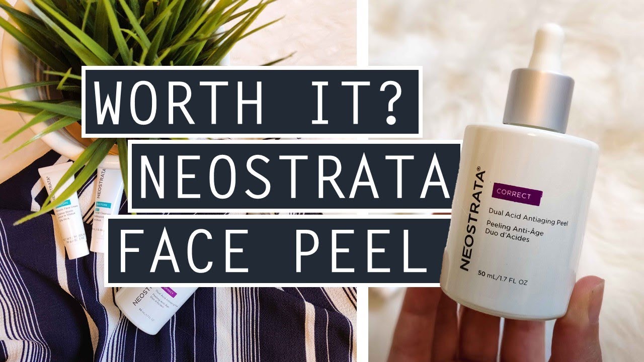 At Home FACE PEEL?! // Neostrata Product Review + Unboxing ASMR