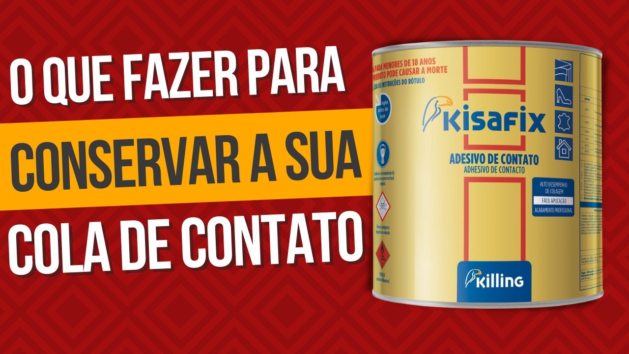 O que fazer para conservar a sua cola de contato