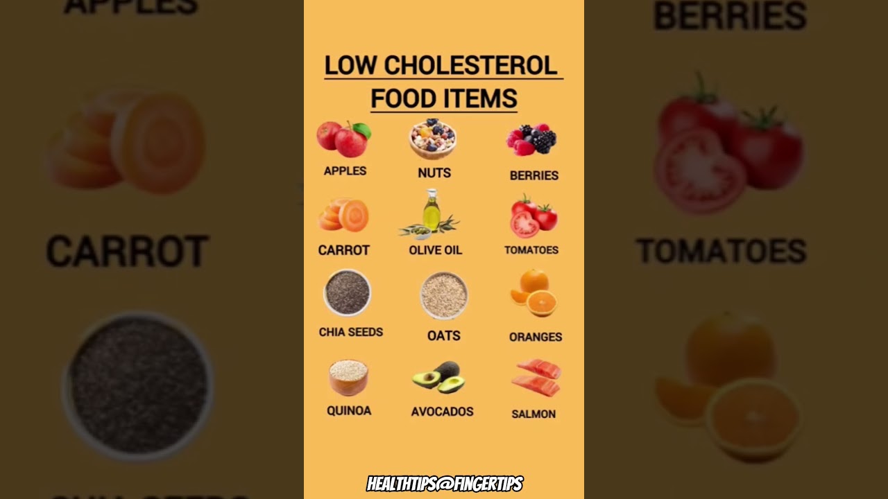 Top 12 Low Cholesterol Foods | Hearth Healthy Diet Choices 
