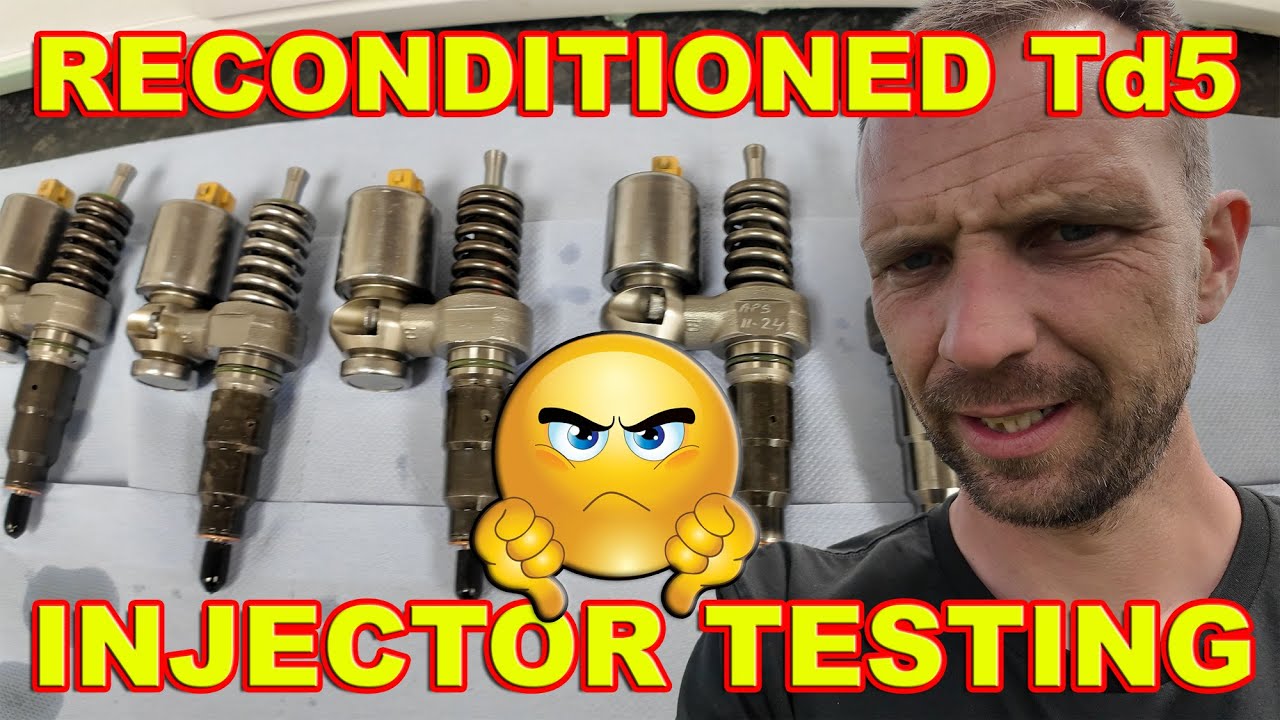 Testing Td5 Reconditioned Injectors on the dyno - Shocking Results!