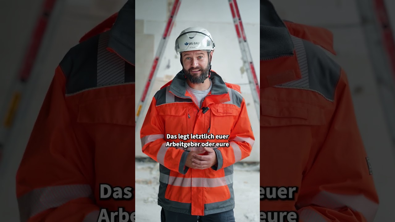 Sicherer Umgang mit Leitern? #leiter #leiteralternative #handwerk #baustelle #bau #bauwirtschaft