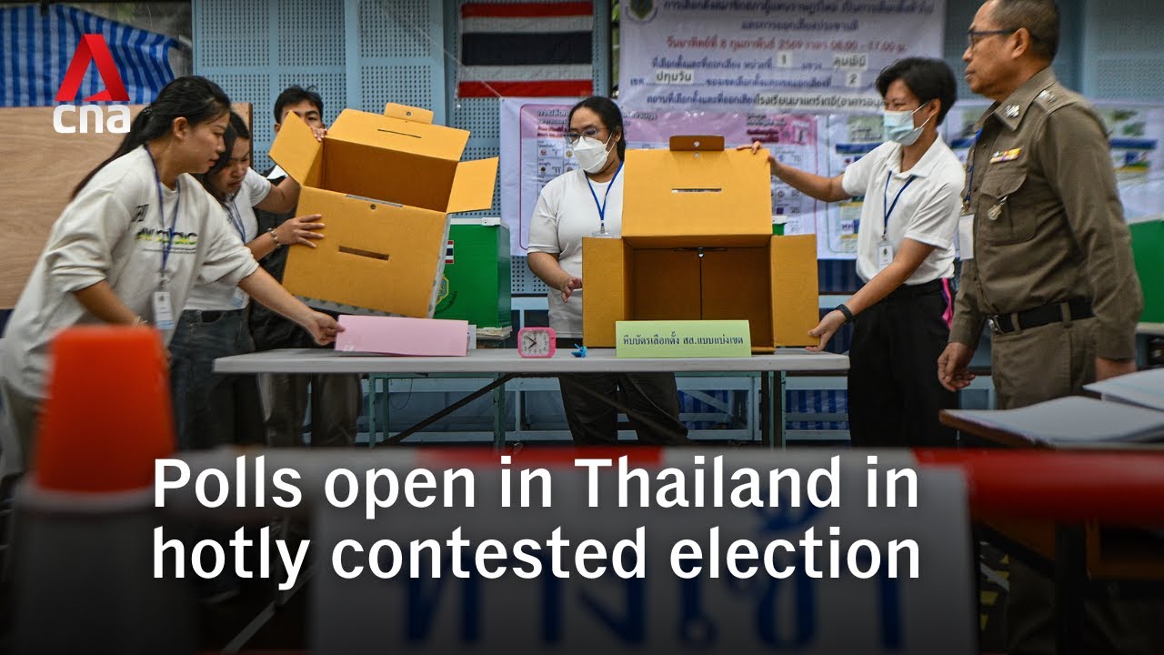 Thailand goes to to polls for general election and national referendum on the constitution