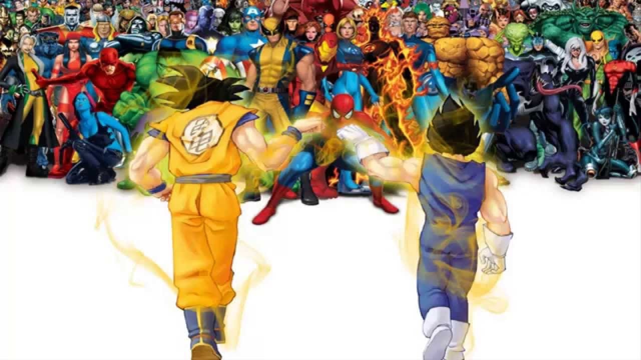Goku vs Marvel Universe ( False Arguments )