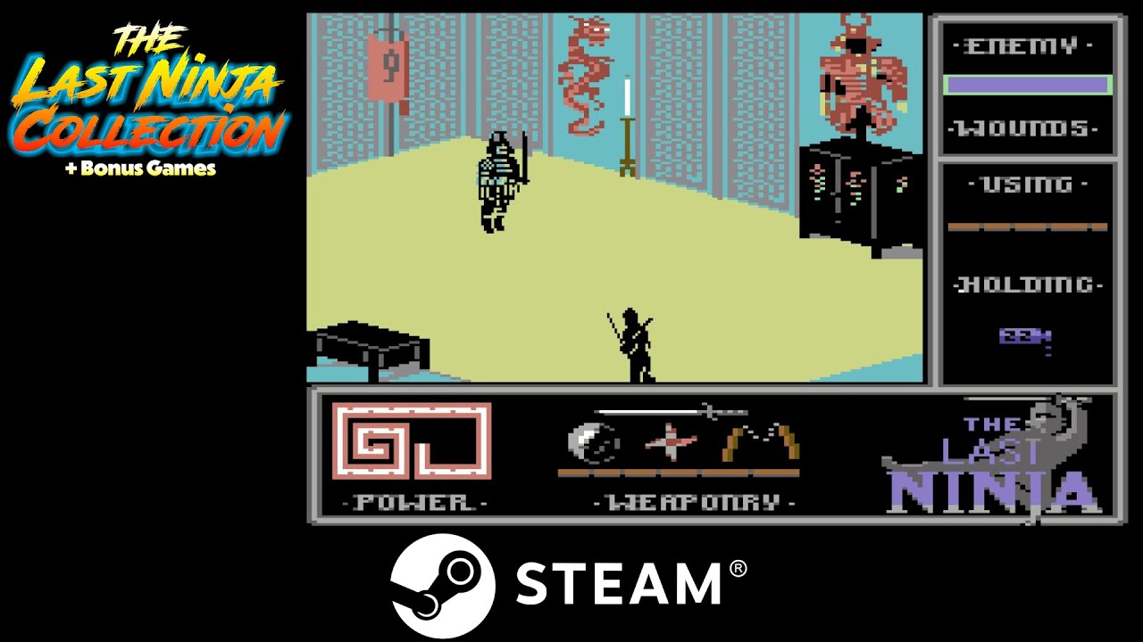 [#1] The Last Ninja Collection (2025) - The Last Ninja (1987) [Commodore 64]